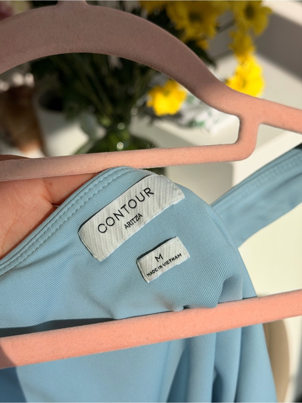 Aritzia Contour Bodysuit - Light Blue